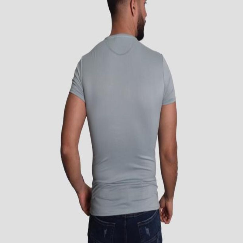 POLO MANGA CORTA CUELLO REDONDO - MINT