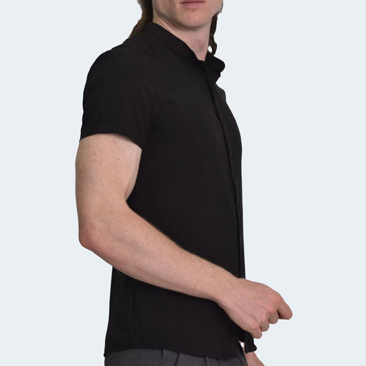 PERFECT FIT SHORT SLEEVE SHIRT - BLACK