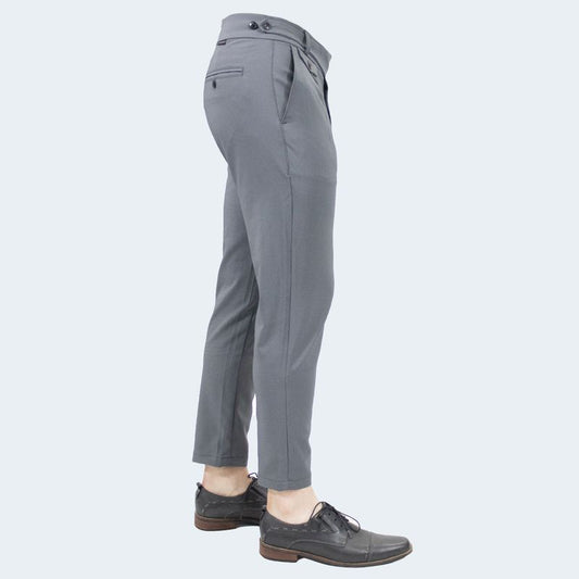 PANTALON GURKHA - PLOMO