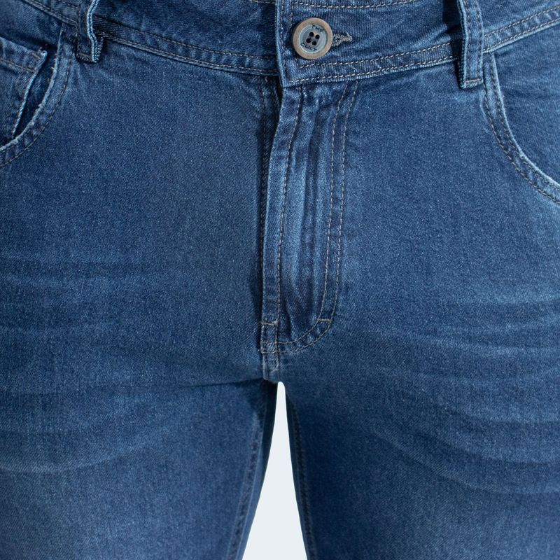 PANTALON DENIM CONFORT SEMIPITILLO - ACERO