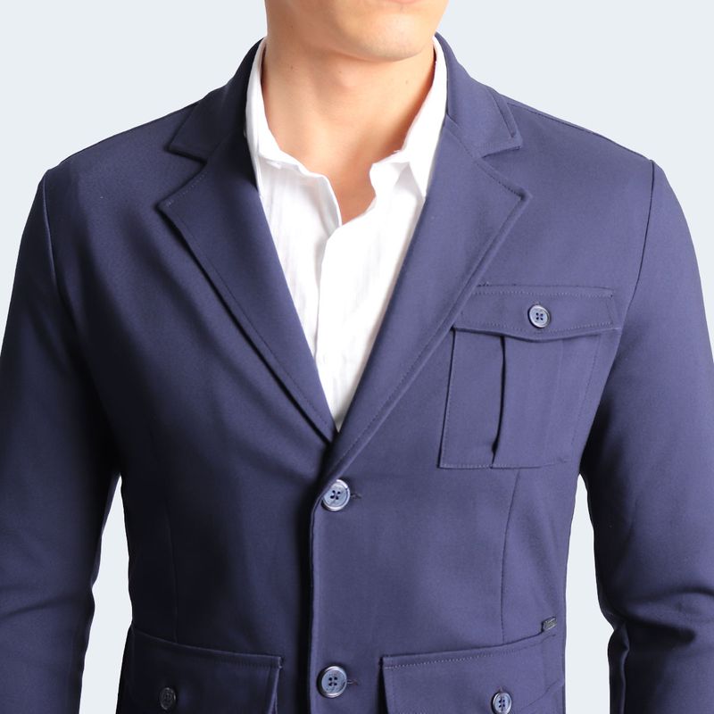 PERFECT FIT BLAZER - NAVY BLUE