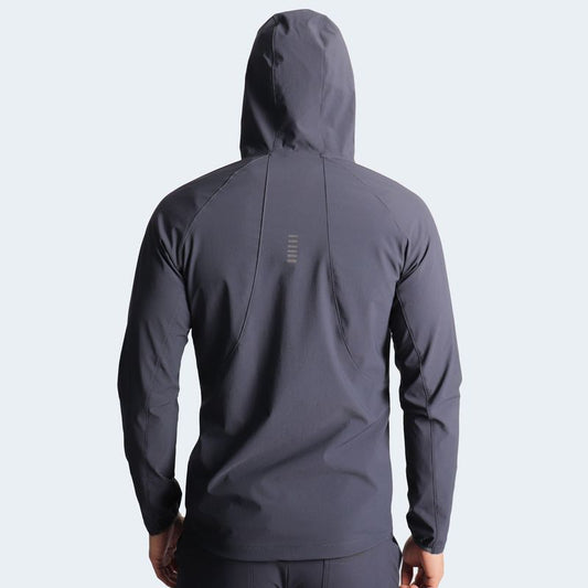 WATERPROOF WINDBREAKER JACKET - BLUE