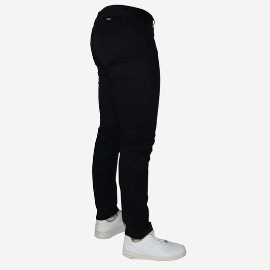 PANTALON SEMIPITILLO DRILL - NEGRO