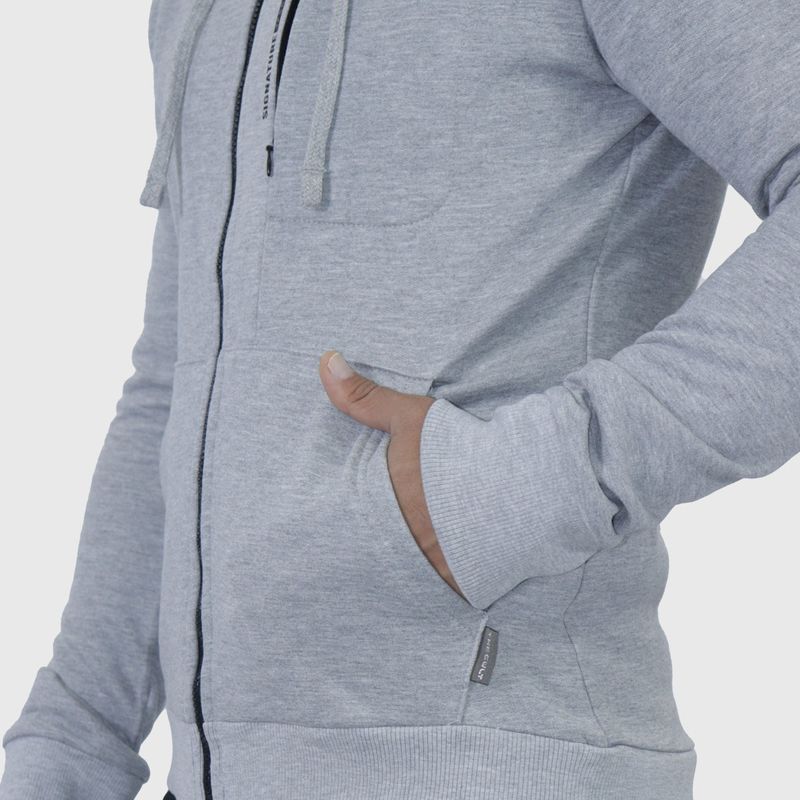 Hoodie franela Signature | Estilo urbano con abrigo térmico premium - MELANGE