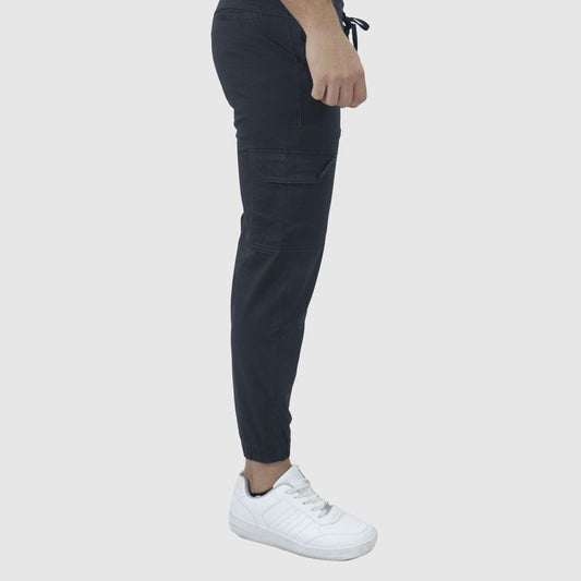 Jogger de drill Liberty | Perfect Fit | Diseño utilitario y confort - PLOMO