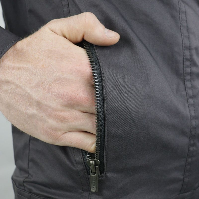 Signature Edition Drill Jacket with removable hood and bib - LEAD