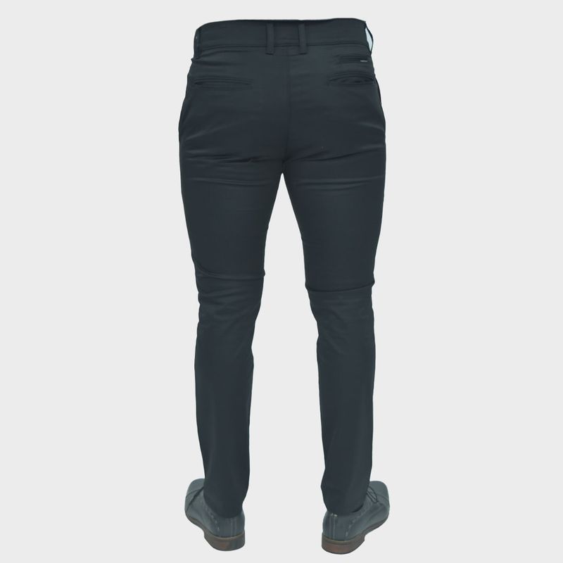 Pantalon semi pitillo Perfect Fit - NEGRO