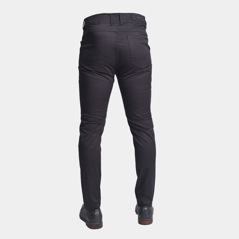 Pantalon drill pitillo | Diseño refinado con confort extremo | Perfect Fit - PLOMO