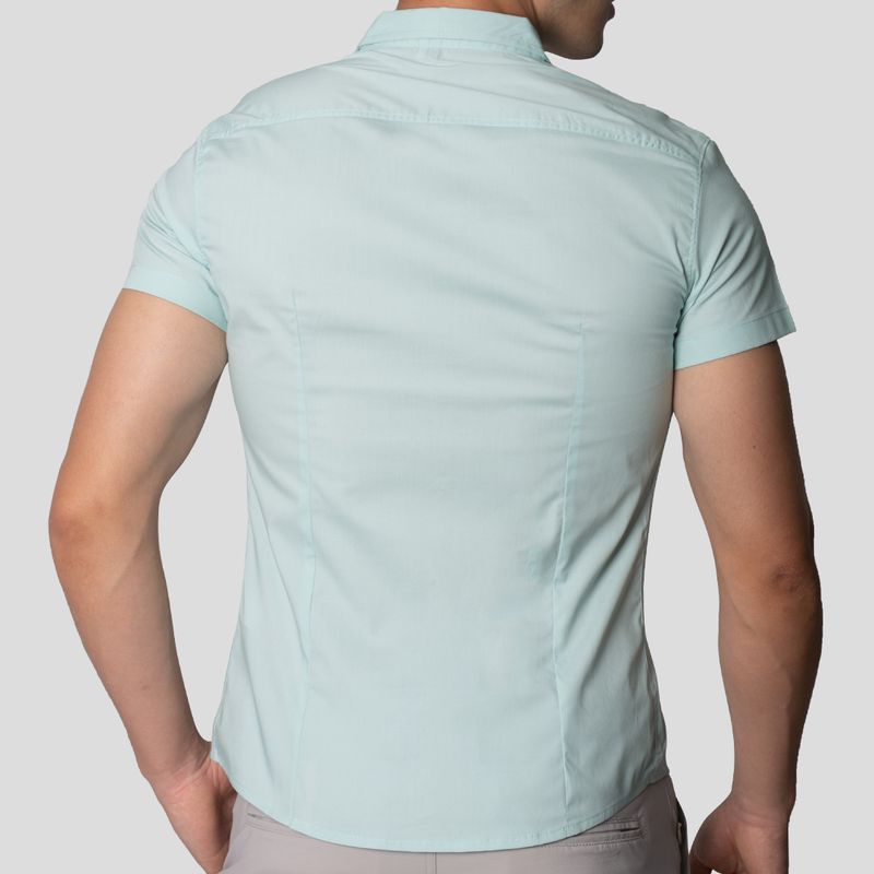 Camisa Manga Corta | Perfect Fit | Algodón Confort