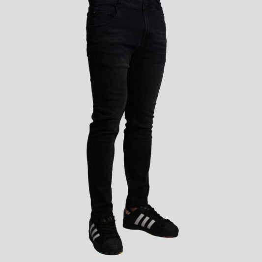 Pantalón de mezclilla cómodo | Semiajustado | Mezclilla mercerizada de primera calidad