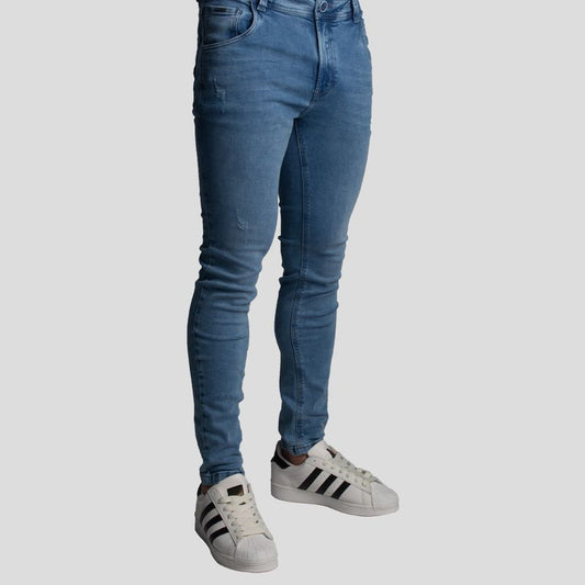 Pantalón Denim Confort | Corte Chupín | Denim Premium Mercerizado | Liberty