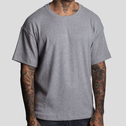 Polo Manga Corta | Corte Holgado | Tejido Especial con Relieve | Oversize