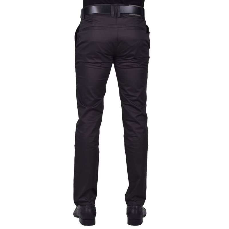 Pantalón sastre semi pitillo, con bolsillo ojal