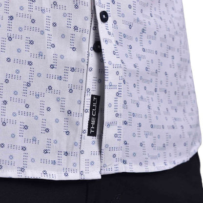 CAMISA MANGA CORTA PERFECT FIT - BLAZUL