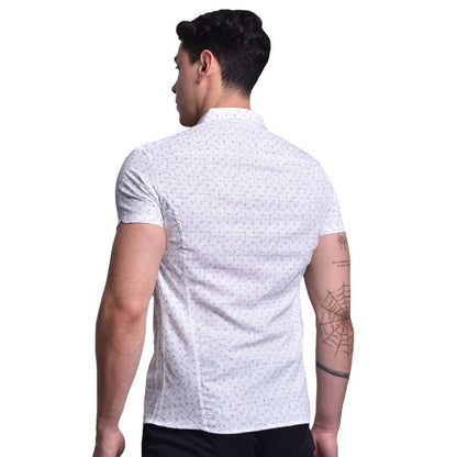 CAMISA MANGA CORTA PERFECT FIT - BLAZUL