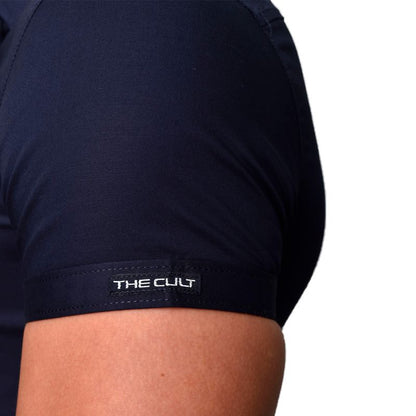 CAMISA MANGA CORTA PERFECT FIT - AZUL