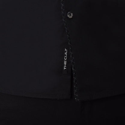 CAMISA MANGA CORTA PERFECT FIT - NEGRO