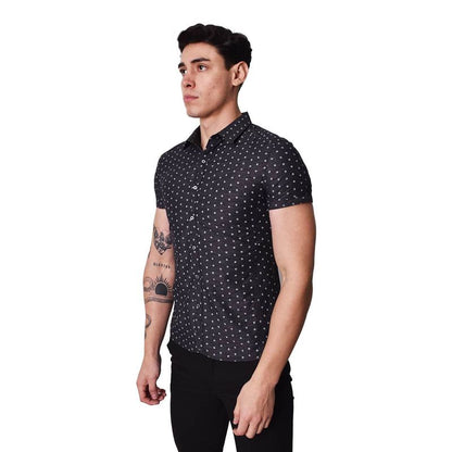 PERFECT FIT SHORT SLEEVE SHIRT - NEBLA
