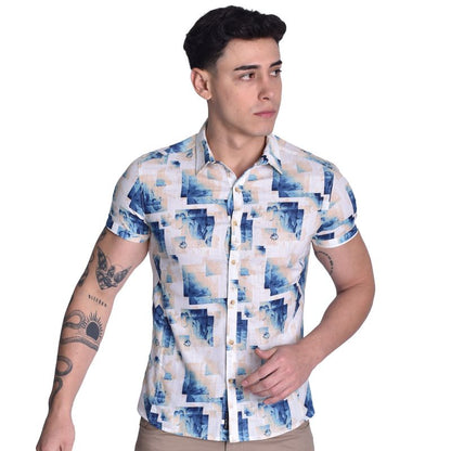 CAMISA MANGA CORTA PERFECT FIT - AZUBEIG