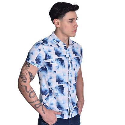 CAMISA MANGA CORTA PERFECT FIT - AZUCEL