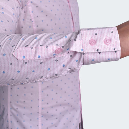 CAMISA MANGA LARGA PERFECT FIT - ROSA