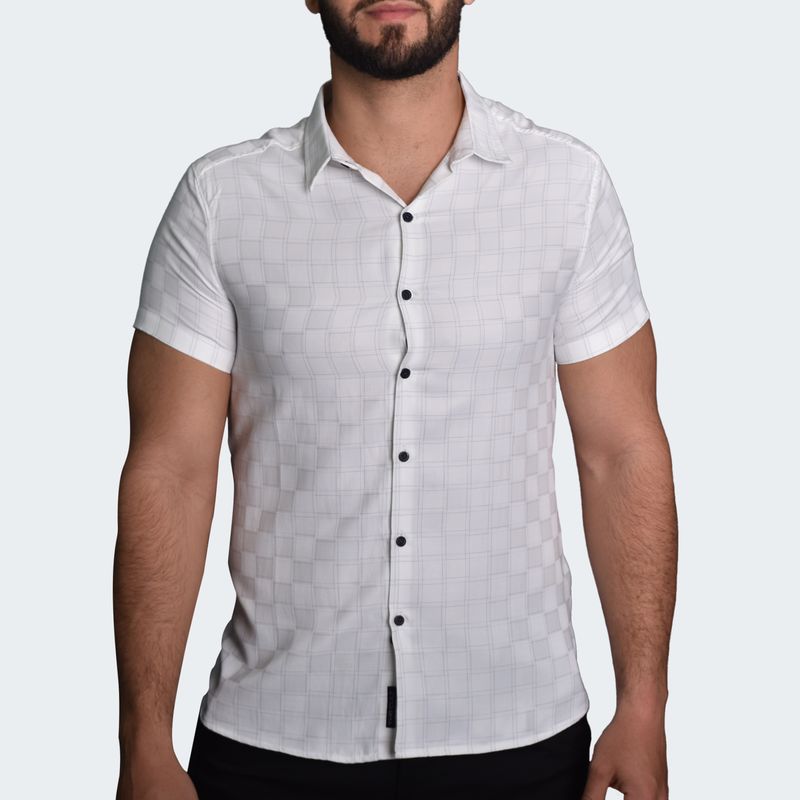 PERFECT FIT SHORT SLEEVE SHIRT - WHITE