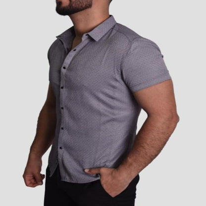 CAMISA MANGA CORTA REVERSIBLE - GREY
