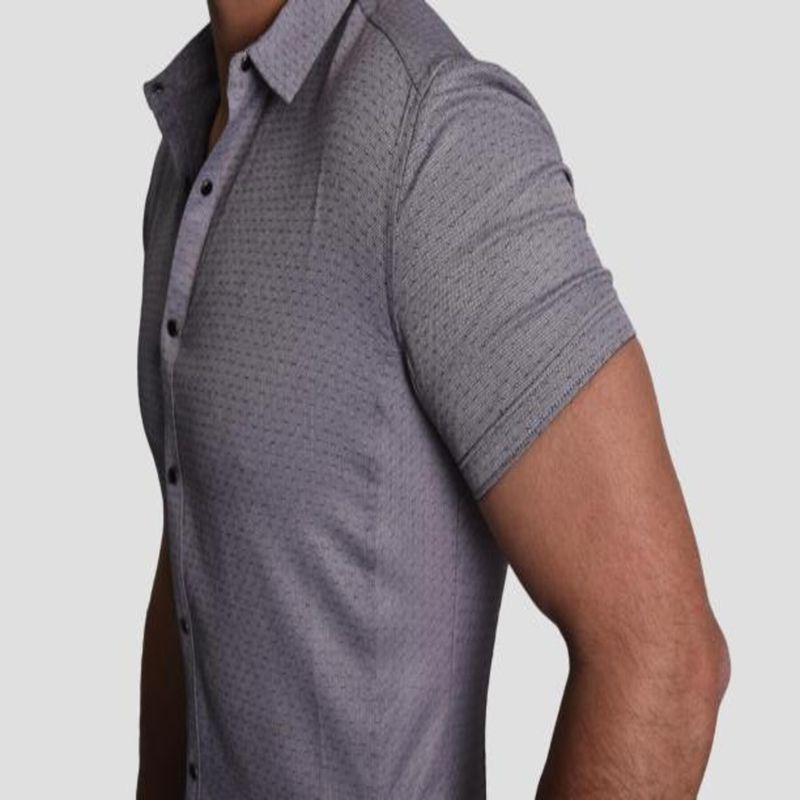 CAMISA MANGA CORTA REVERSIBLE - GREY
