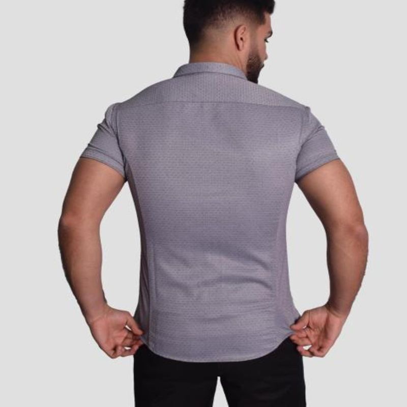 CAMISA MANGA CORTA REVERSIBLE - GREY