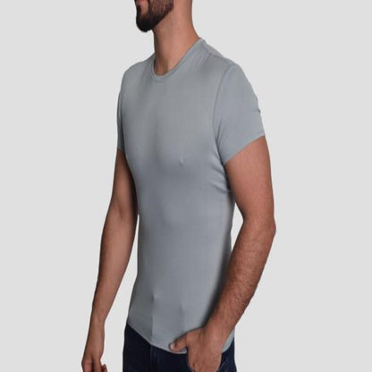 POLO MANGA CORTA CUELLO REDONDO - MINT