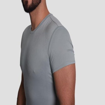 POLO MANGA CORTA CUELLO REDONDO - MINT