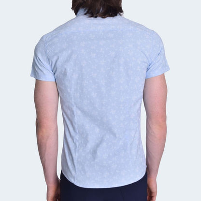 PERFECT FIT SHORT SLEEVE SHIRT - SKY
