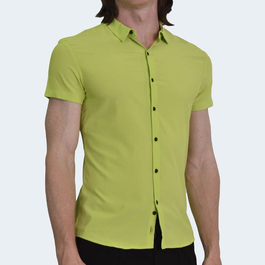 PERFECT FIT SHORT SLEEVE SHIRT - LIME