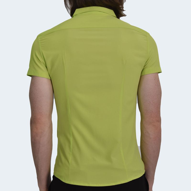 CAMISA MANGA CORTA PERFECT FIT - LIME