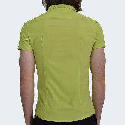 CAMISA MANGA CORTA PERFECT FIT - LIME