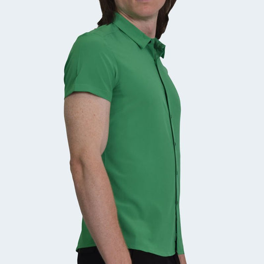 PERFECT FIT SHORT SLEEVE SHIRT - GREEN