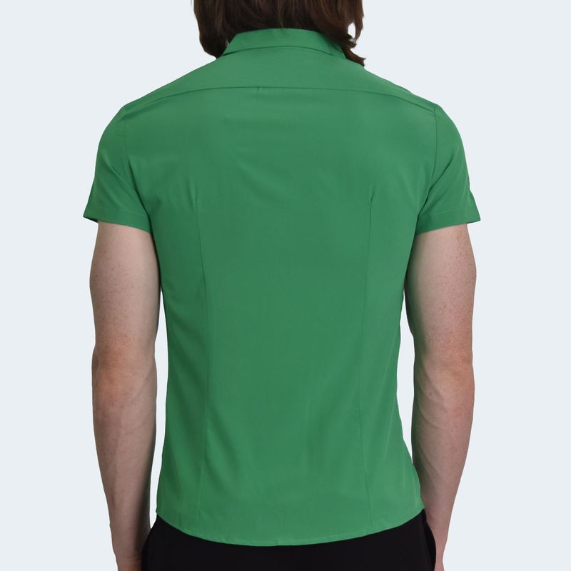 CAMISA MANGA CORTA PERFECT FIT - GREEN