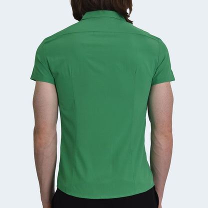 CAMISA MANGA CORTA PERFECT FIT - GREEN