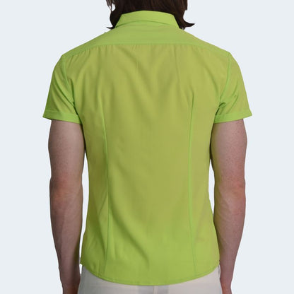 CAMISA MANGA CORTA PERFECT FIT - LIME