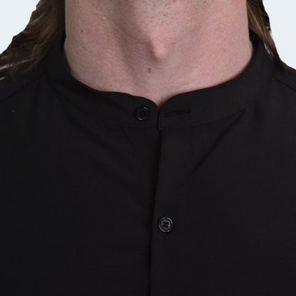 CAMISA MANGA CORTA PERFECT FIT - NEGRO