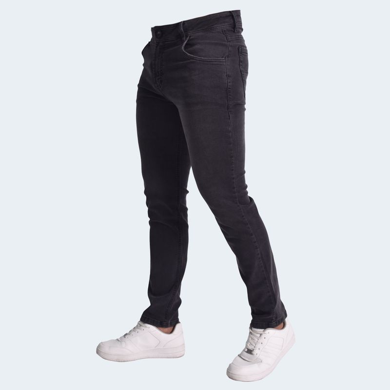 PANTALON SEMIPITILLO DENIM CONFORT - PLOMO