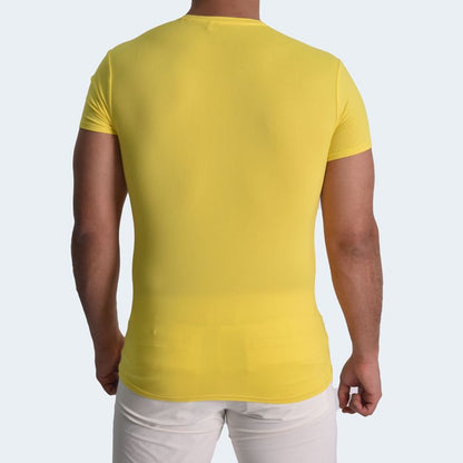POLO MANGA CORTA PERFECT FIT - YELLOW
