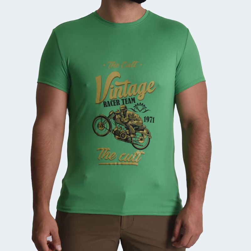 POLO MANGA CORTA PERFECT FIT - GREEN