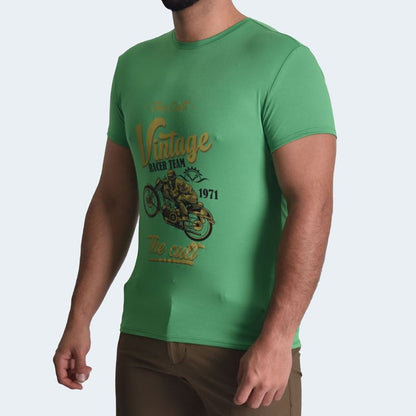 POLO MANGA CORTA PERFECT FIT - GREEN