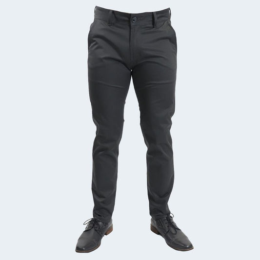 PANTALON SEMIPITILLO SATINADO - PLOMO