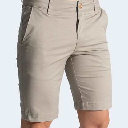 MID-FIT BERMUDA COMFORT DRILL - SAND