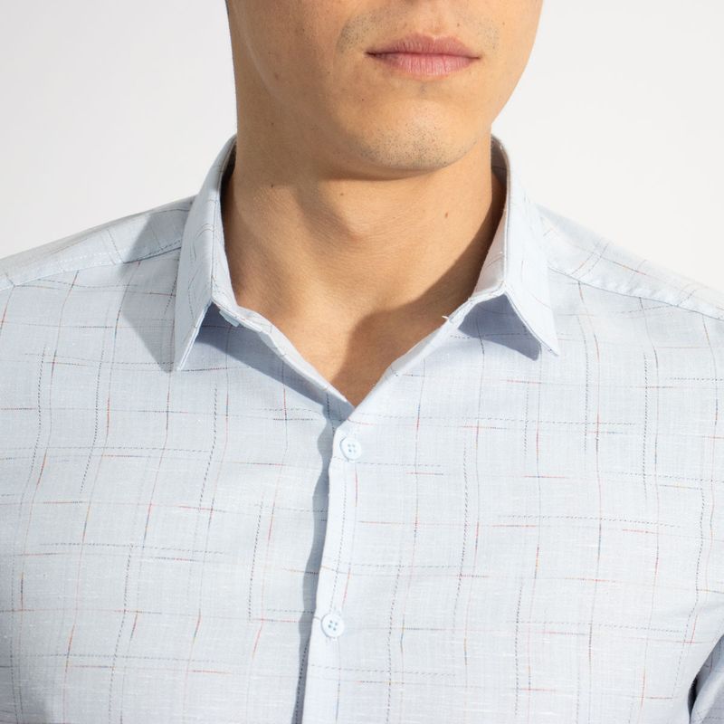 SHORT SLEEVE SHIRT - SKY BLUE