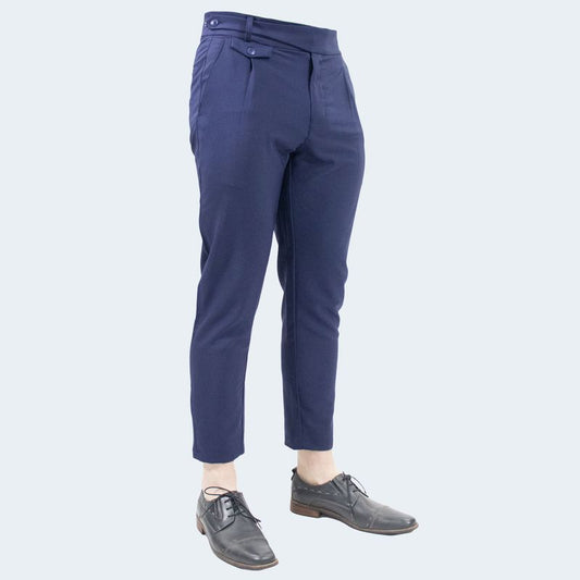 PANTALON GURKHA - AZUL MARINO