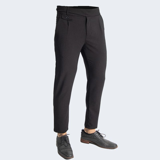 PANTALON GURKHA - NEGRO