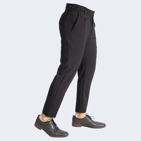 PANTALON GURKHA - NEGRO